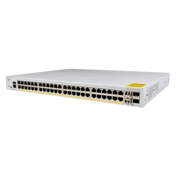 Cisco Catalyst C9200-48PXG Gigabit Ethernet Switch — Powerful 48-Port Full PoE, 8 Multi-Gigabit Uplink