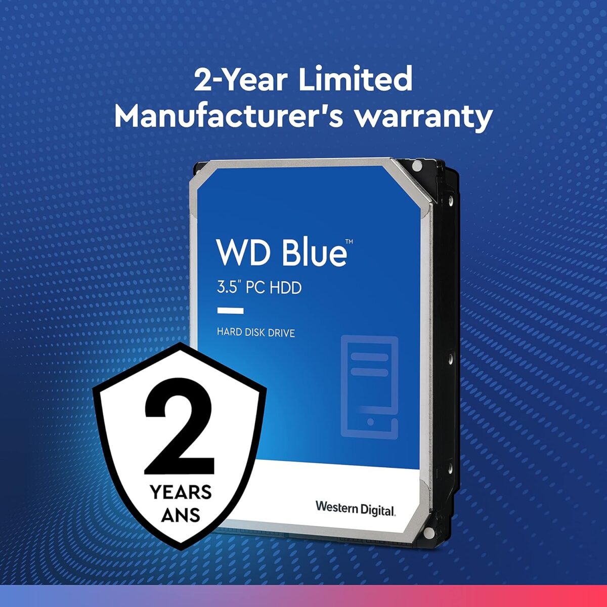 WD Blue 8TB | WD80EAAZ Powerful 3.5-inch PC HDD – Reliable, Low Power, 256MB Cache, 5640 RPM, Advanced CMR Technology - Image 6