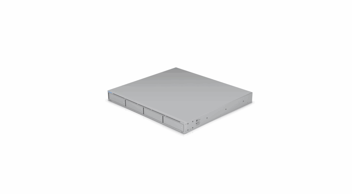 Ubiquiti UNAS Pro 4 – 1U Rack-Mount NAS with 4 HDD Bays, Dual 10G SFP+ Ports, M.2 NVMe Cache, Redundant Power, and 8GB RAM for High-Speed Enterprise Storage - Image 4