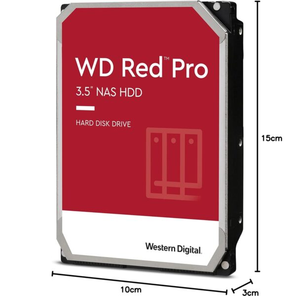 WD Red Pro 2TB | WD2002FFSX Powerful NAS HDD - 3.5-Inch, 7200RPM, CMR, 64MB Cache - Image 8