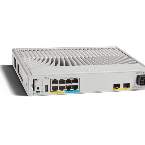 Cisco Catalyst C9200CX-8UXG-2XH Powerful & Compact 8-Port Multigigabit UPoE Switch with Dual 10G SFP+ Uplinks - Image 2