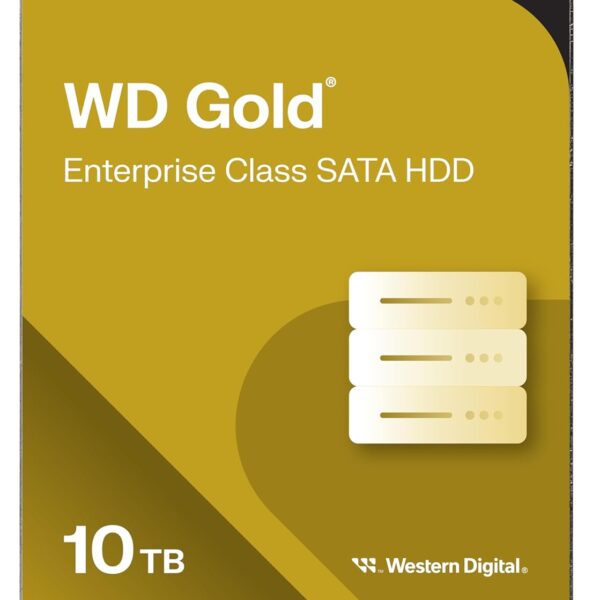 WD Gold 10TB | WD103KRYZ Reliable 10TB Enterprise SATA HDD with 7200 RPM, 512e, 5-Year Warranty - Image 2