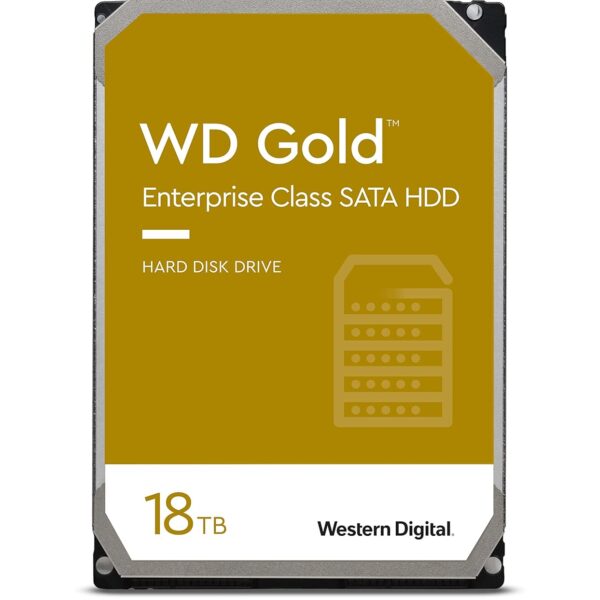 WD Gold 18TB | WD181KRYZ Powerful Performance Enterprise HDD – 7200 RPM, SATA 6Gb/s, 512MB Cache - Image 2