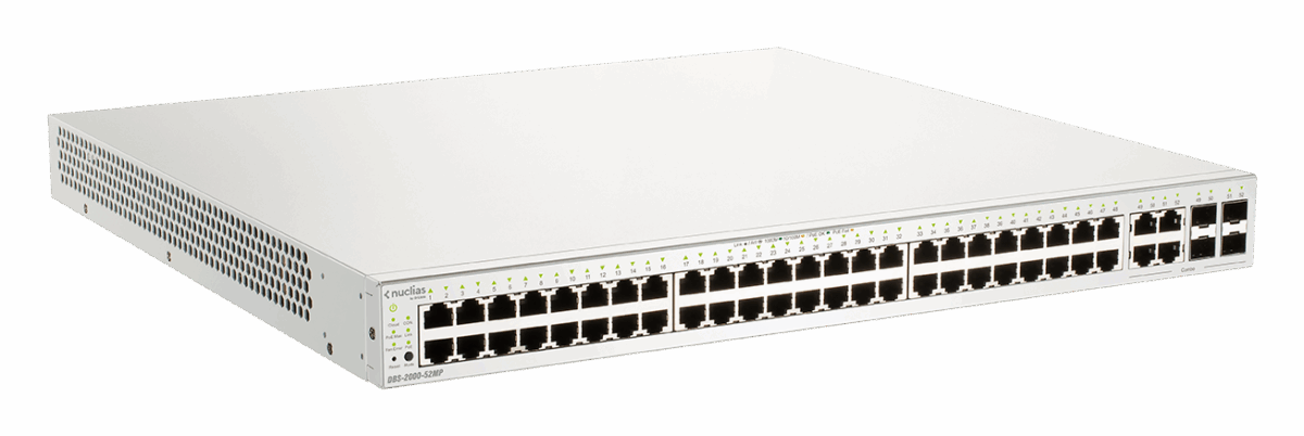 D-Link DBS-2000-52 Enterprise-Grade, Powerful 48-Port Non-PoE Switch & 256 VLAN Support - Image 2