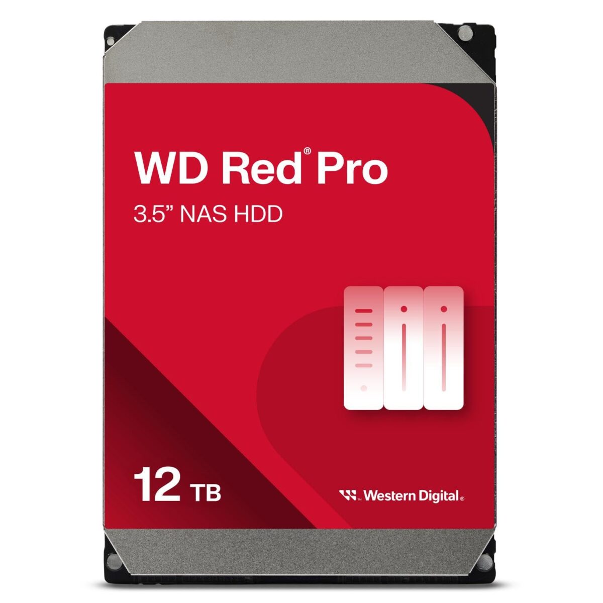 WD Red Pro 12TB | WD121KFBX Powerful NAS HDD – 7200 RPM, 256MB Cache, 6Gb/s SATA Multi-User NAS Systems - Image 2