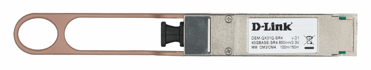 D-Link DEM-QX01Q-SR4 Powerful 40G QSFP+ Multi-Mode Transceiver with MPO Connector, 850nm Wavelength - Image 2