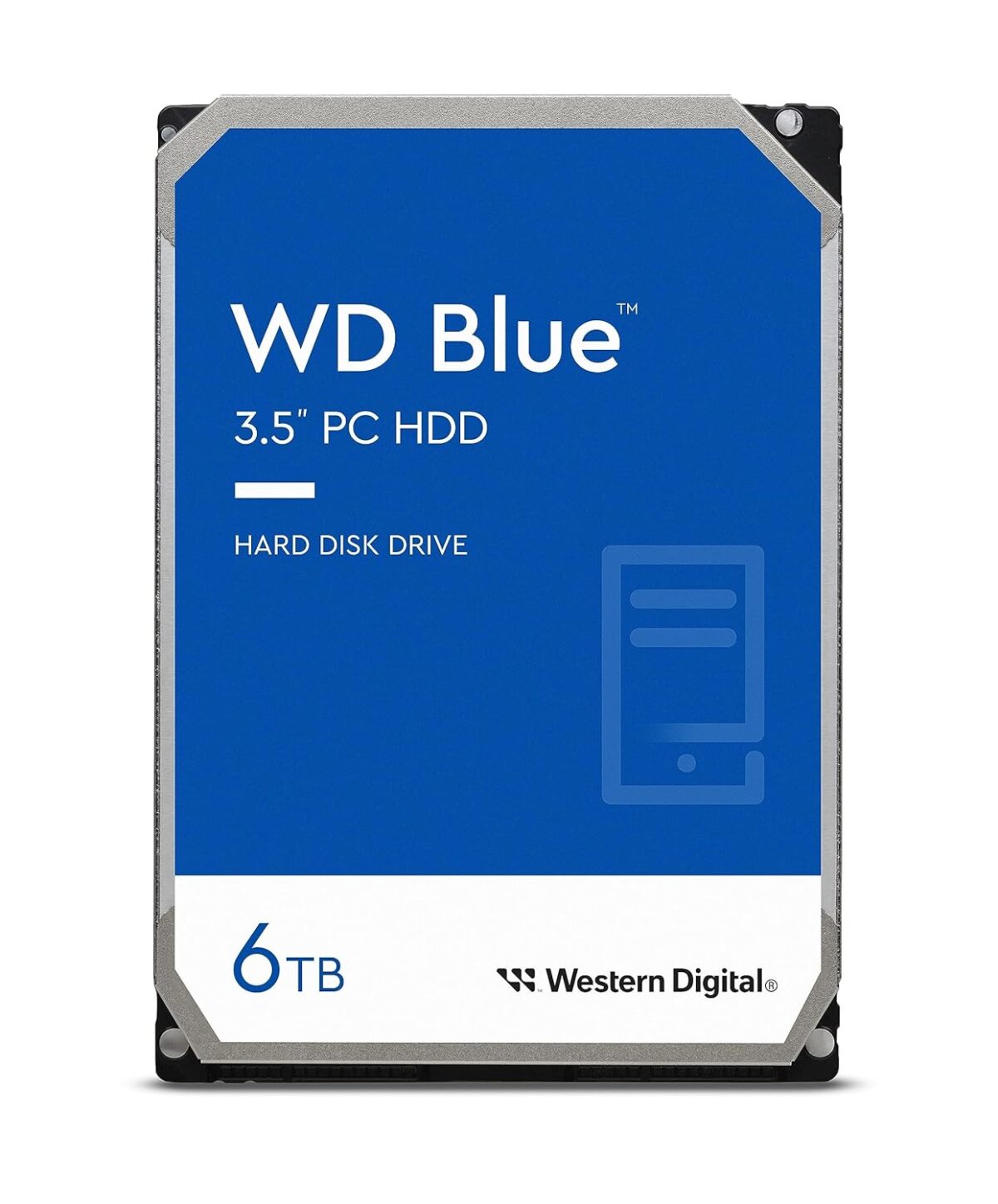 WD Blue 6TB | WD60EZAX Powerful Reliability 3.5-Inch Desktop Hard Drive – 5400 RPM, 256MB Cache, SATA 6Gb/s, CMR, 2-Year Warranty​ - Image 2