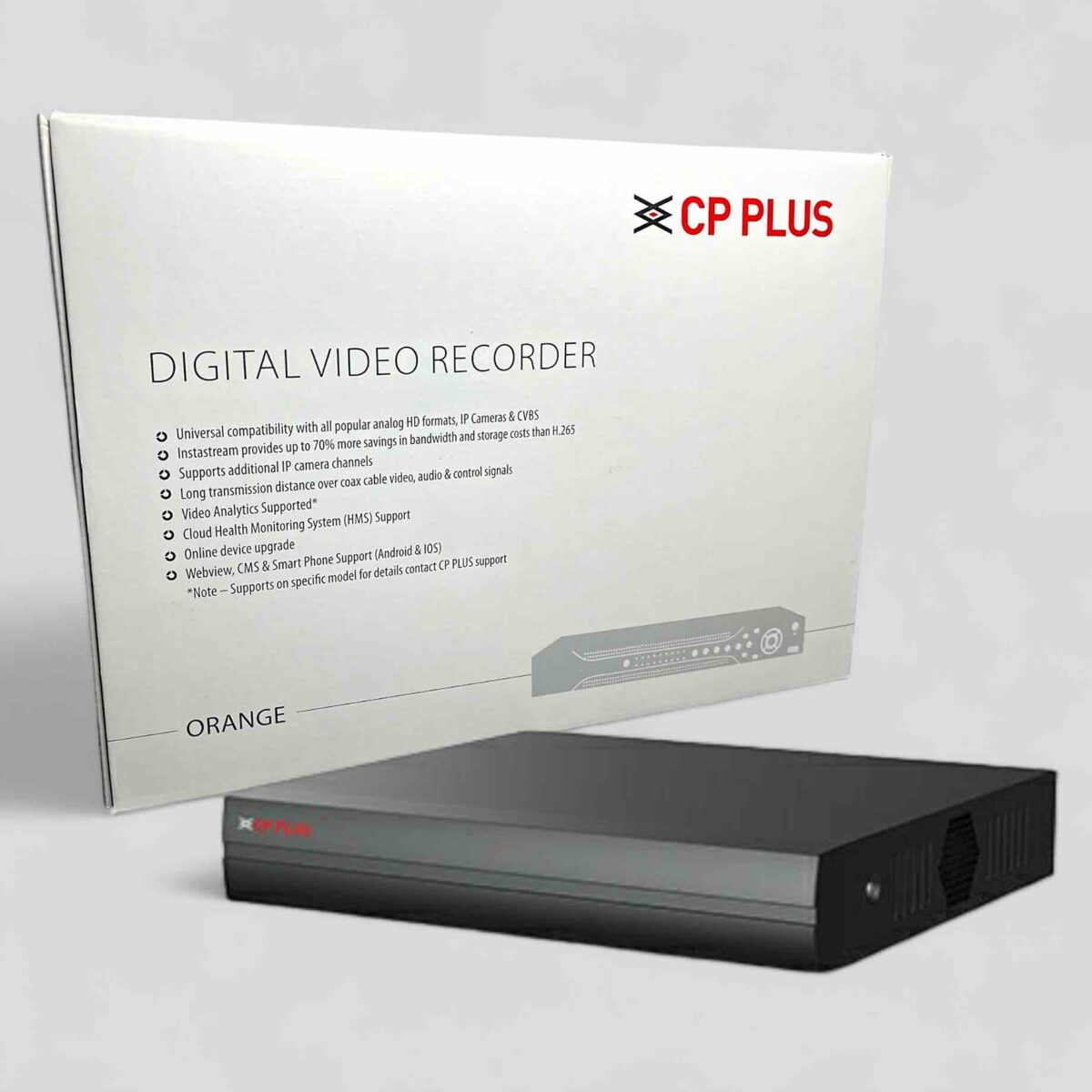 CP Plus CP-UVR-0401F1-IC2 Powerful 4-Channel 5M-N Digital Video Recorder with H.265, 6MP IP Input, Dual Stream & 16TB HDD Support - Image 2