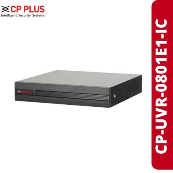 CP PLUS CP-UVR-0801E1-IC Powerful 8-Channel 1080N H.265 Lite Series DVR with AI Instastream, 6TB HDD Support - Image 2