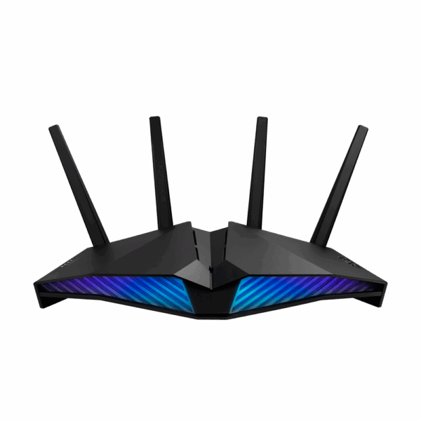 ASUS RT-AX82U-V2 AX5400 Dual-Band WiFi 6 Gaming Router – Ultimate High-Speed Connectivity with Mobile Game Mode & Aura RGB Lighting - Image 2