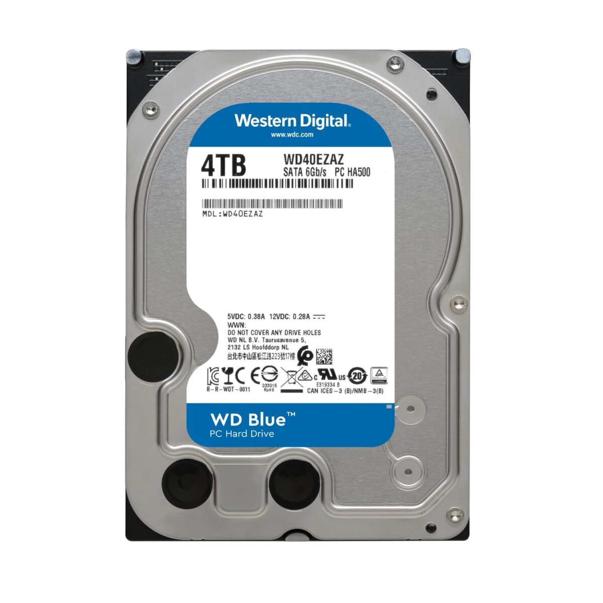 WD Blue 4TB | WD40EZAZ Powerful 3.5-inch SATA HDD – PC Internal Hard Drive 256MB cache &  5400RPM - Image 3