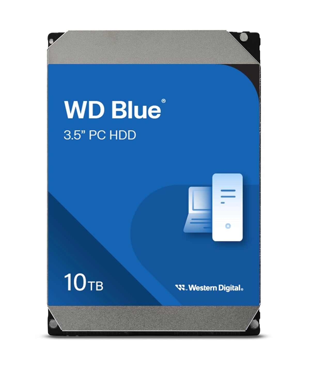 WD Blue 10TB | WD100EAGZ Powerful 3.5-inch SATA 7200 RPM PC HDD, NoTouch Ramp Load Technology & 512MB Cache - Image 2