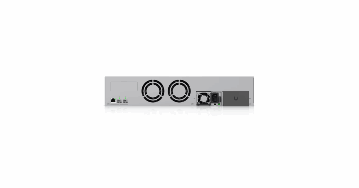 Ubiquiti UNAS Pro 8 – 2U Rack-Mount NAS with 8 HDD Bays, Dual 10G SFP+ & 10G RJ45 Ports, M.2 NVMe Cache, Redundant Hot-Swap Power, and 16GB RAM for Enterprise Storage - Image 3