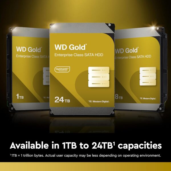 WD Gold 10TB | WD103KRYZ Reliable 10TB Enterprise SATA HDD with 7200 RPM, 512e, 5-Year Warranty - Image 6