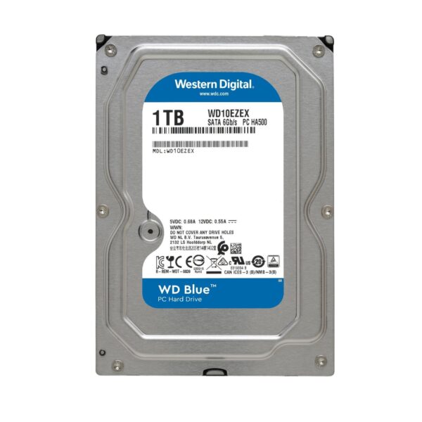 WD Blue 1TB | WD10EZEX Powerful 3.5-inch SATA 7200 RPM Internal PC Hard Drive, 64MB Cache & Reliable CMR Technology - Image 3
