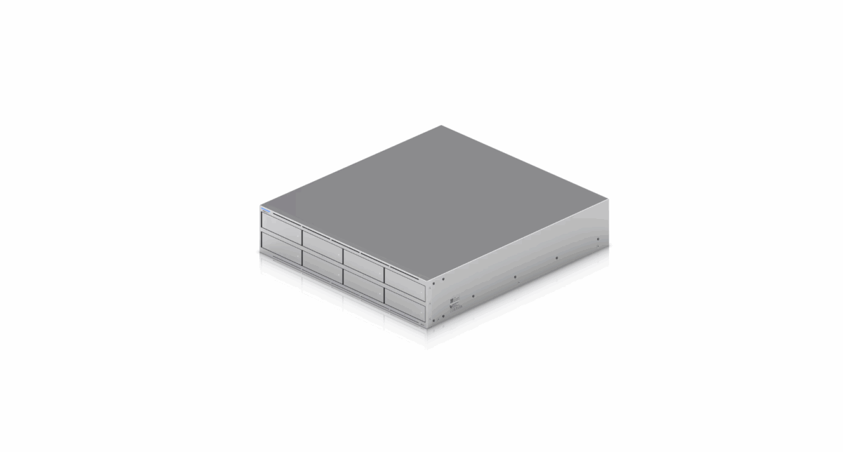 Ubiquiti UNAS Pro 8 – 2U Rack-Mount NAS with 8 HDD Bays, Dual 10G SFP+ & 10G RJ45 Ports, M.2 NVMe Cache, Redundant Hot-Swap Power, and 16GB RAM for Enterprise Storage - Image 4