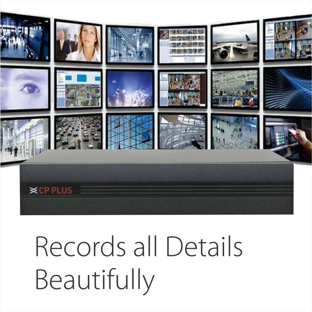 CP PLUS CP-UVR-0401E1-IC Powerful 4Ch-1080N Digital Video Recorder with H.265, 5 Channel IP Camera Support, 1 SATA HDD up to 6TB - Image 3