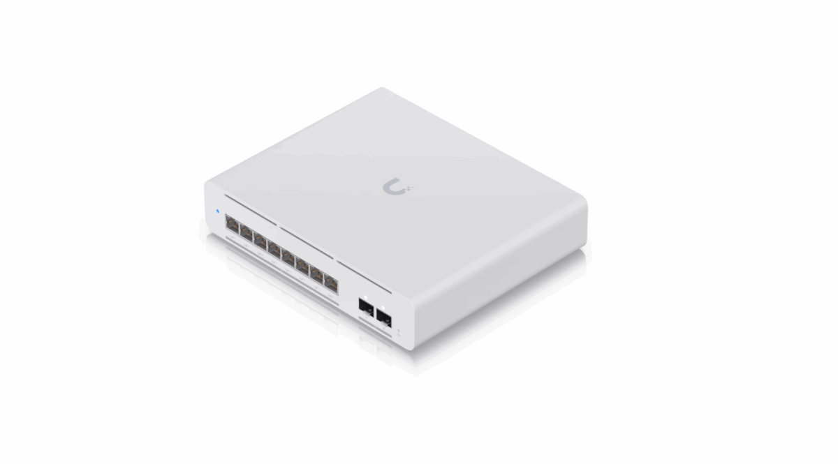 Ubiquiti USW-Pro-XG-8-PoE – 8-Port 10G Layer 3 Etherlighting PoE++ Switch with 2×10G SFP+, Compact Desktop/Wall Mount, 155W PoE Budget - Image 4