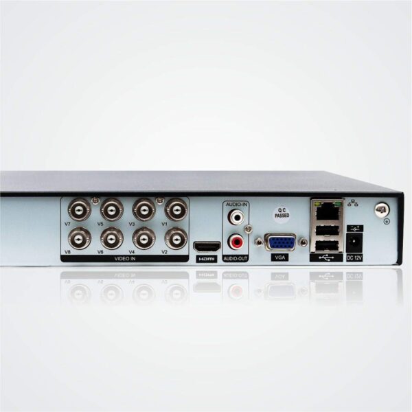 CP PLUS CP-VRA-1K0801-HV2 Indigo Powerful DVR – 8CH 1080N H.265 High-Speed Multi-Format Recorder, Linux Powered, 8TB HDD Support - Image 3