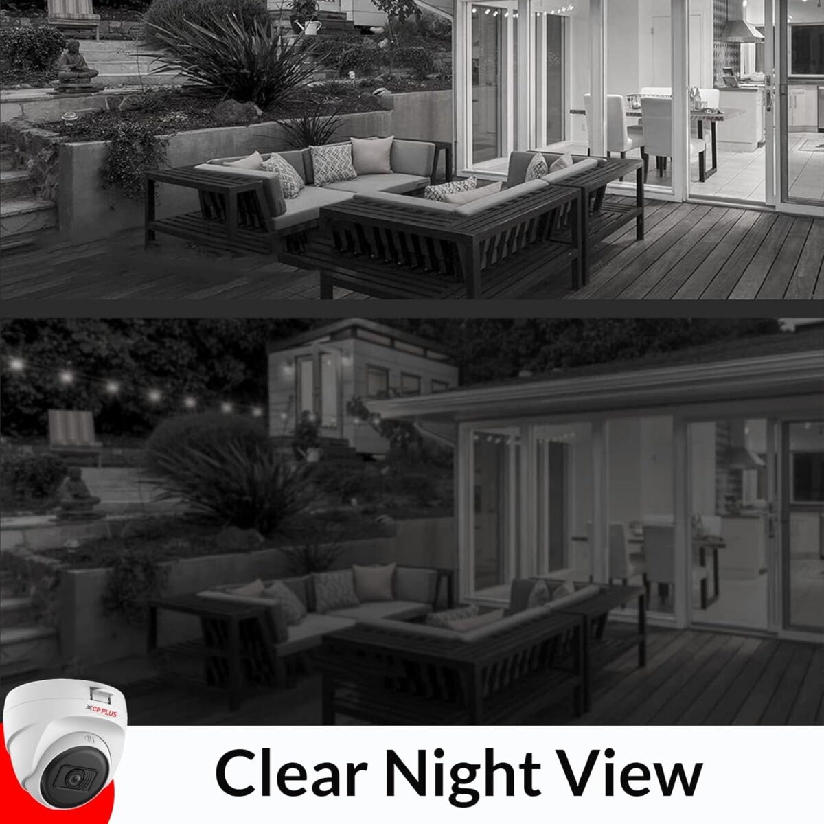 CP PLUS CP-URC-DC24PL3 Powerful 2.4MP IR Dome Camera with 30M Smart IR - 3.6mm Fixed Lens, DWDR, Day Night ICR, Multi-Format Analog HD CCTV - Image 4