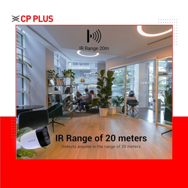 CP PLUS CP-USC-TC51PL2 Powerful 5MP IR Bullet Camera with 20M Night Vision, IP67 & Universal HD Analog Compatibility - Image 3