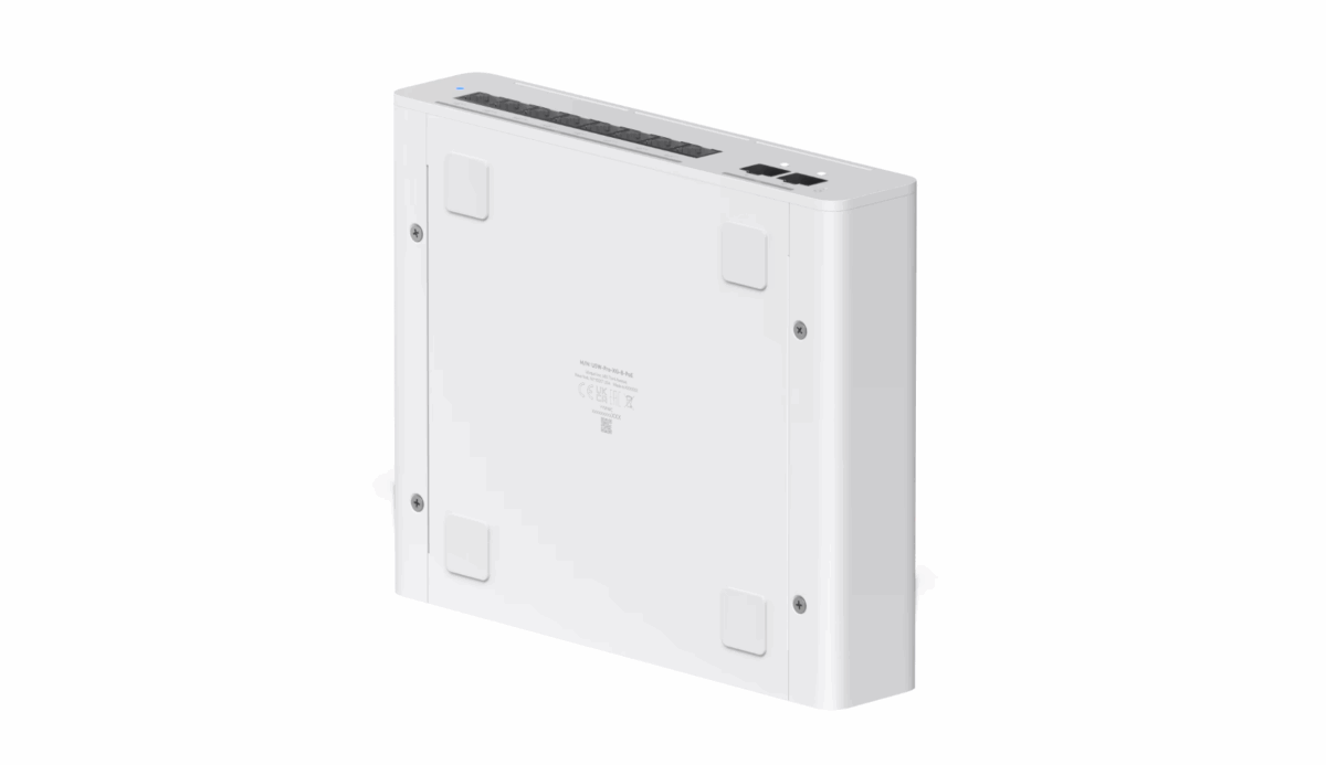 Ubiquiti USW-Pro-XG-8-PoE – 8-Port 10G Layer 3 Etherlighting PoE++ Switch with 2×10G SFP+, Compact Desktop/Wall Mount, 155W PoE Budget - Image 5