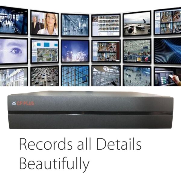 CP PLUS CP-UVR-0401E1-CV2 Powerful 4 Channel 1080N Digital Video Recorder with H.265, 1 SATA HDD Support up to 6TB - Image 6