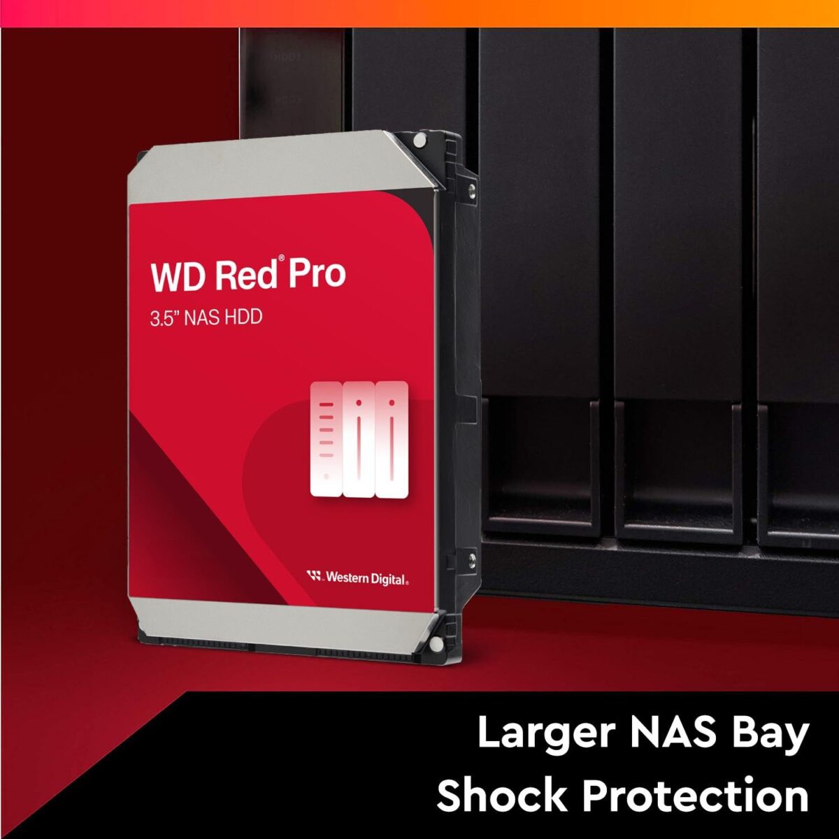 WD Red Pro 2TB | WD2002FFSX Powerful NAS HDD - 3.5-Inch, 7200RPM, CMR, 64MB Cache - Image 6
