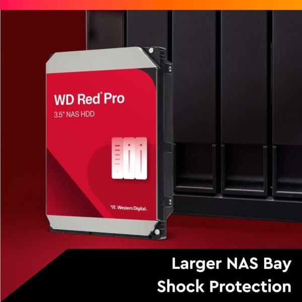 WD Red Pro 2TB | WD2002FFSX Powerful NAS HDD - 3.5-Inch, 7200RPM, CMR, 64MB Cache - Image 6