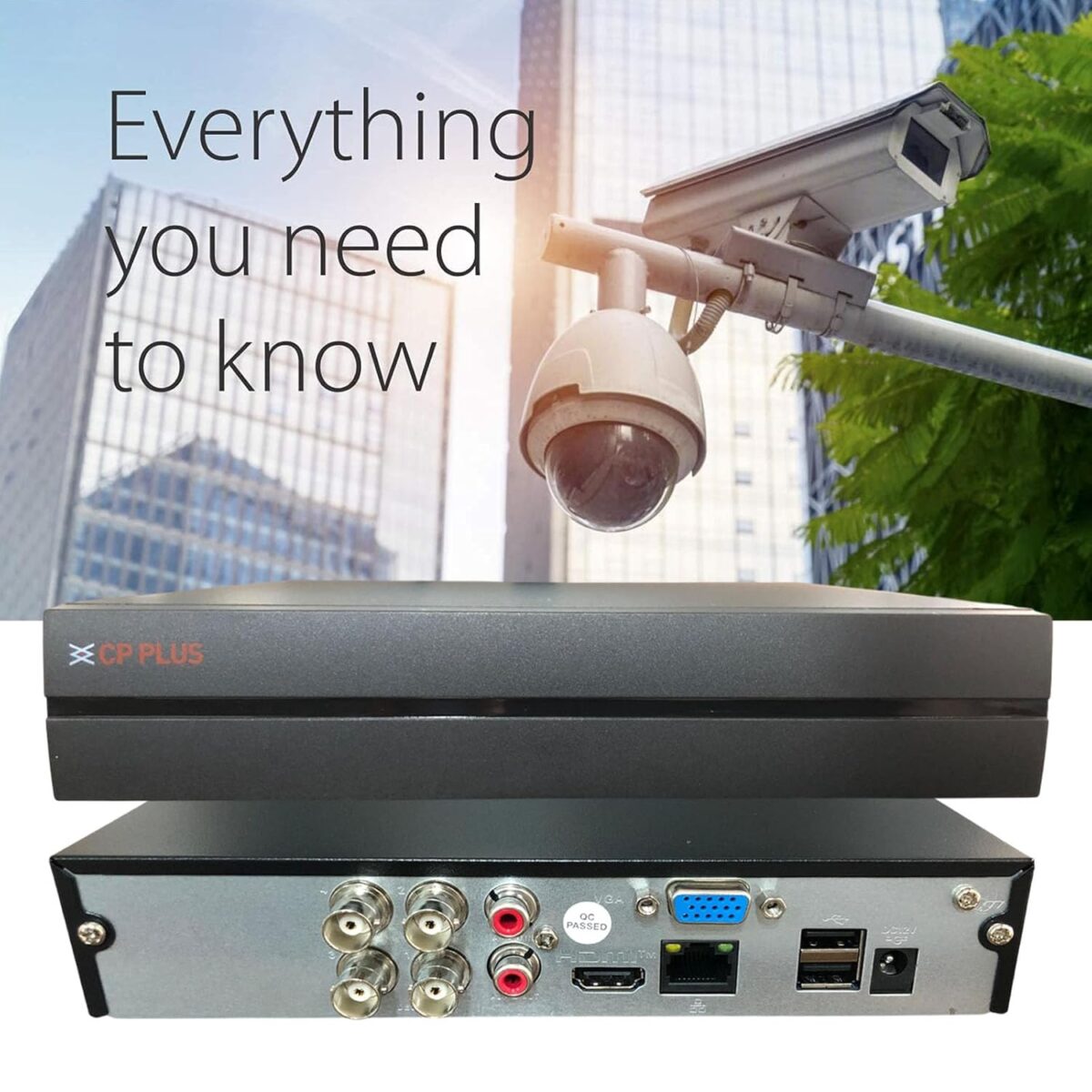 CP PLUS CP-UVR-0401F1-IC Powerful 4Ch. 5M-N Digital Video Recorder with 4K H.265 & Multi-Format Input Support - Image 4