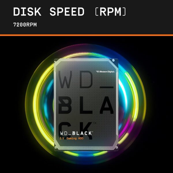 WD Black 2TB | WD2003FZEX Powerful 7200 RPM SATA 6Gb/s 3.5-Inch High-Performance Gaming Hard Drive with 64MB Cache - Image 5