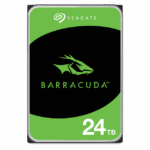 Seagate Barracuda ST24000DM001 – 24TB | 7200RPM | 190MB/s Read/Write | 3.5-inch SATA HDD | 2-Year Warranty