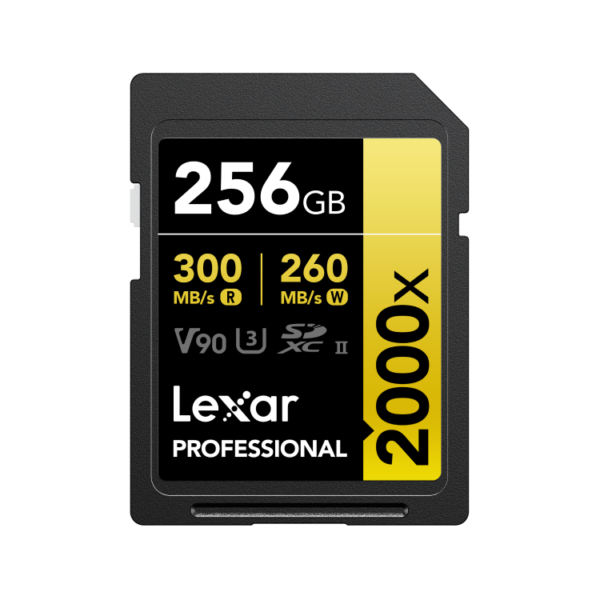 Lexar 256GB Professional 2000x