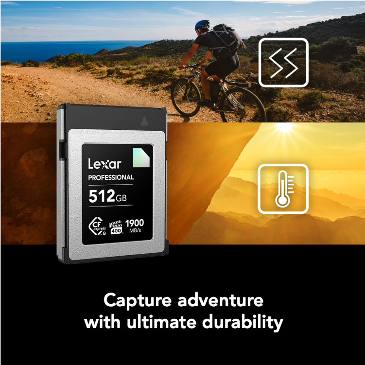 Lexar 512GB CFexpress Type B DIAMOND