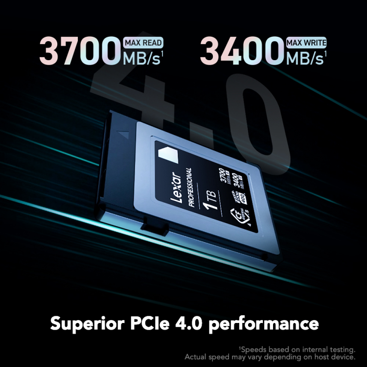 Lexar 1TB CFexpress 4.0 Type B DIAMOND