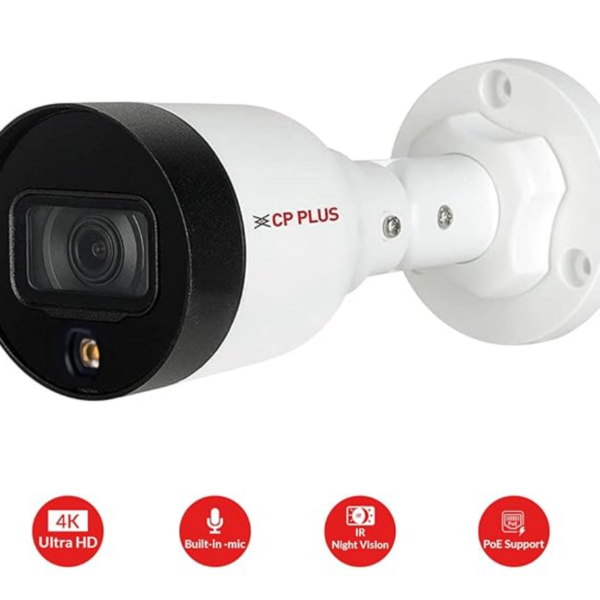 CP PLUS 4MP Dual Light IP Bullet Camera CP-UNC-TA41L3C-D-LQ | Built-in Mic, IP67, POE, STQC APPROVED, 2 Year Warranty (3.6 mm) - Image 4