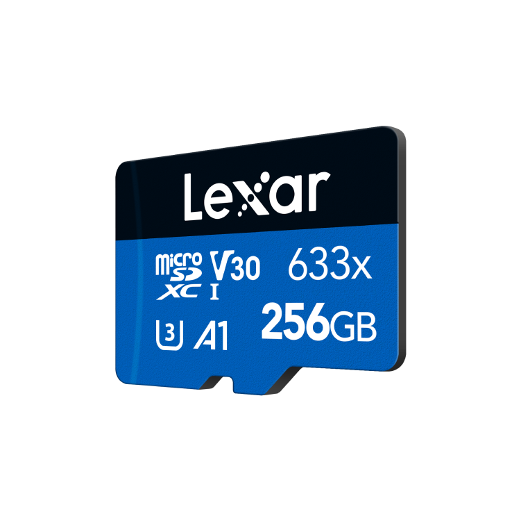 Lexar 633x 256GB High Performance microSDXC
