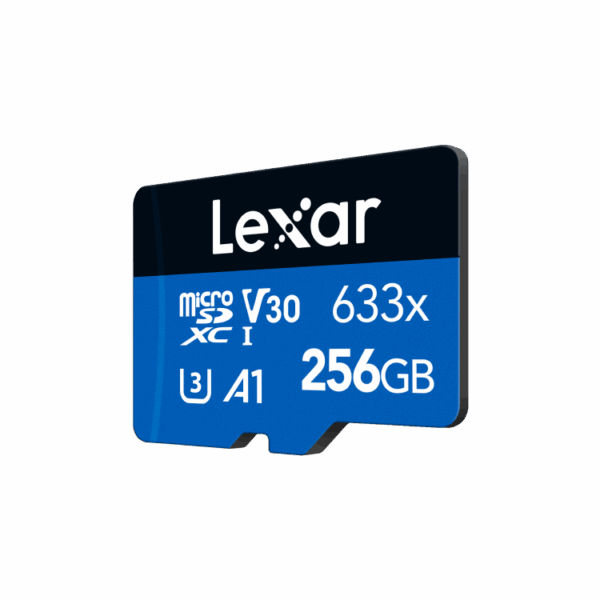 Lexar 256GB 633x microSDXC UHS-I