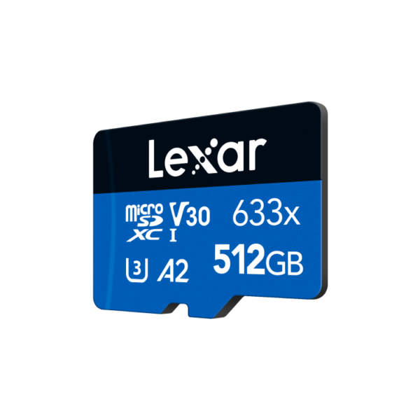 Lexar 512GB 633x microSDXC UHS I
