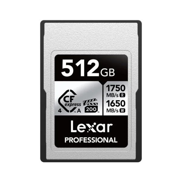Lexar 512GB CFexpress 4.0 Type A SILVER