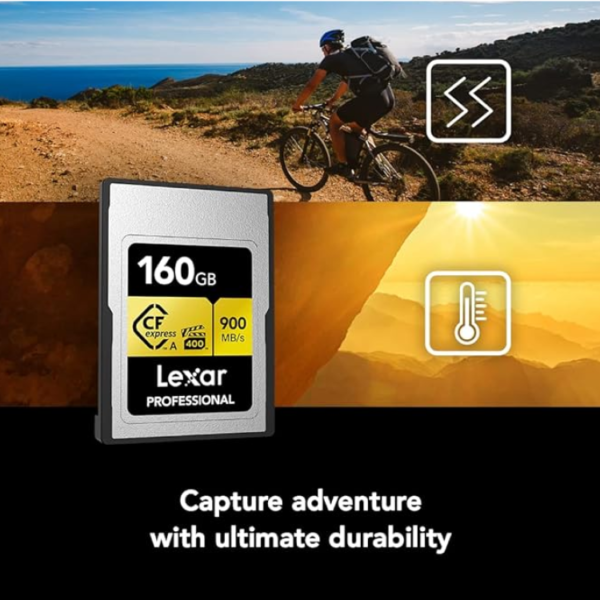 Lexar 160GB CFexpress 2.0 Type-A GOLD