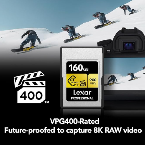 Lexar 160GB CFexpress 2.0 Type-A GOLD