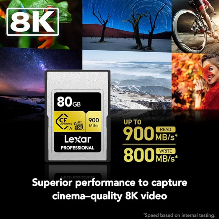 Lexar 80GB CFexpress 2.0 Type-A GOLD