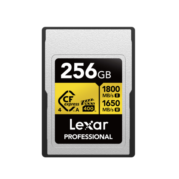 Lexar 256GB CFexpress 4.0 Type A GOLD