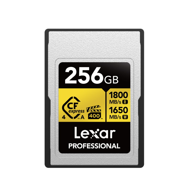 Lexar 256GB CFexpress 4.0 Type A GOLD