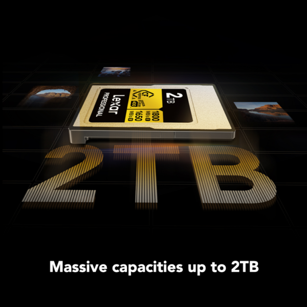 Lexar 2TB CFexpress 4.0 Type A GOLD