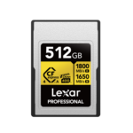 Lexar 512GB CFexpress 4.0 Type A GOLD