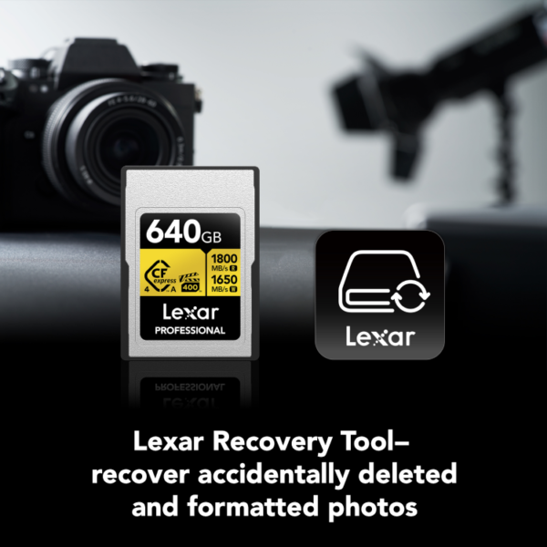 Lexar 640GB CFexpress 4.0 Type A GOLD