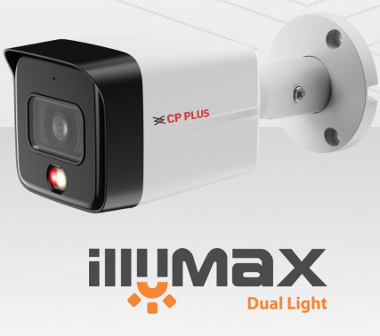 CP PLUS 6MP Dual Light IP Bullet Camera