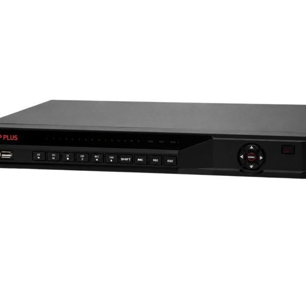 Front angled view of CP PLUS CP-UNR-4K4162-V3